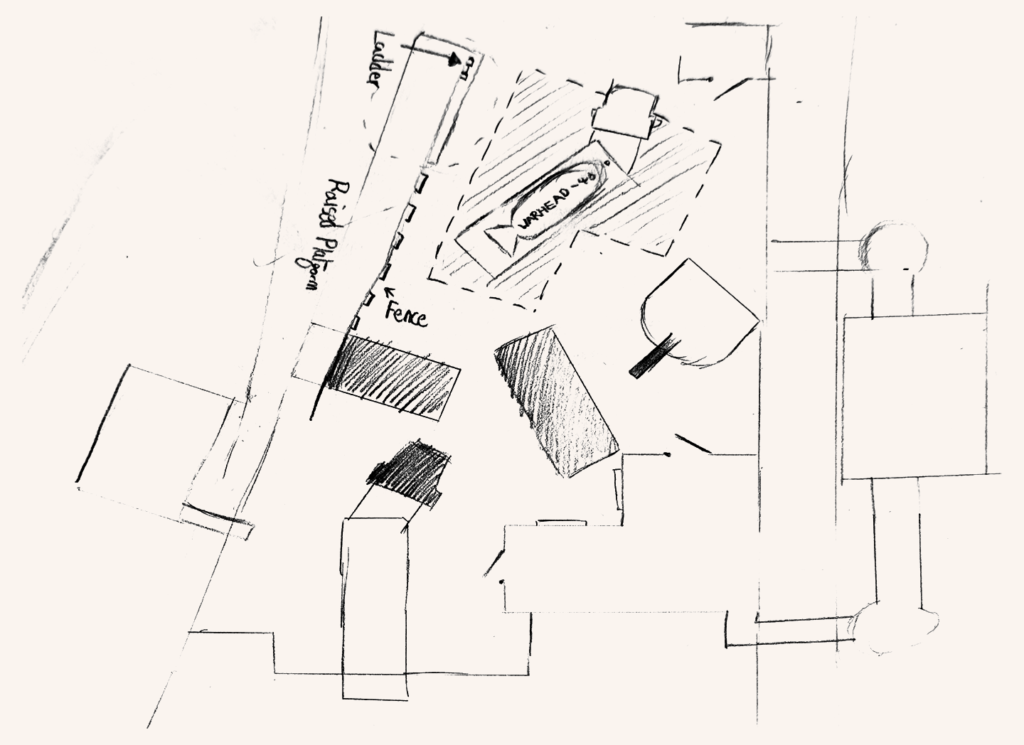 A rough layout of how the map could look